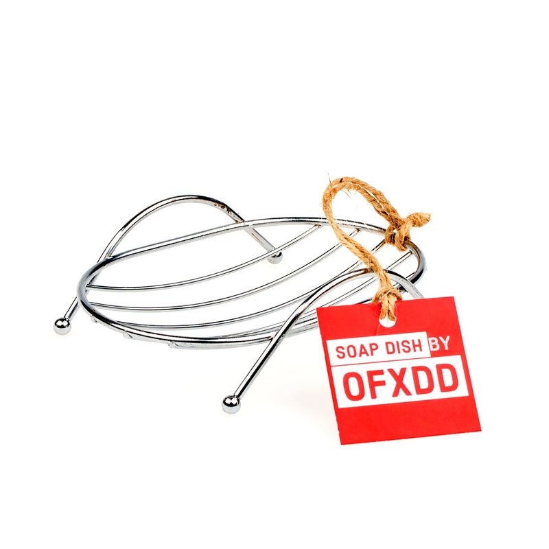 OFXDD Wire soap dish holder Stainless steel soap dish drain holder Bathroom Kitchen Home - Image 4